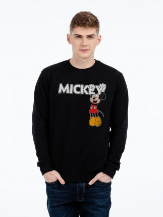 Свитшот Mickey, черный
