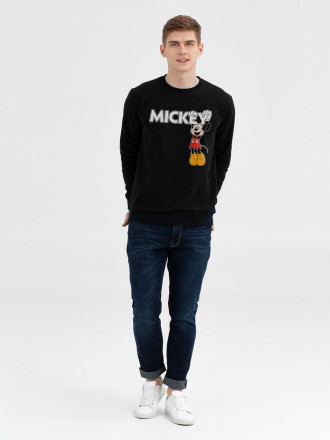 Свитшот Mickey, черный