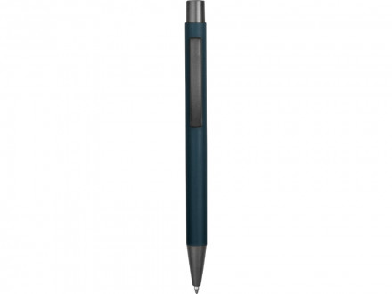 Ручка металлическая soft-touch шариковая Tender, полуночный синий