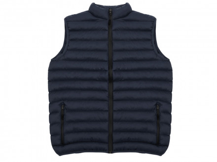 Стеганый жилет Uniqloud, темно-синий