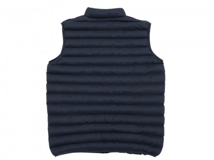 Стеганый жилет Uniqloud, темно-синий