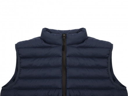 Стеганый жилет Uniqloud, темно-синий