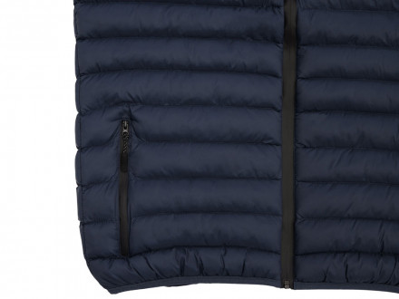 Стеганый жилет Uniqloud, темно-синий