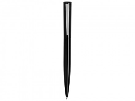 Ручка металлическая шариковая Icicle под полимерную наклейку, черный