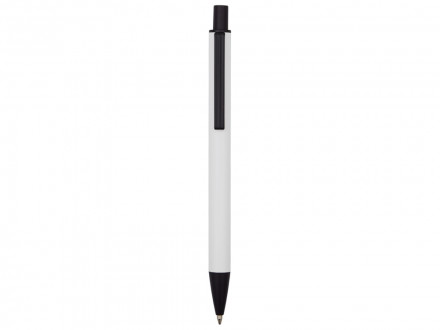 Ручка металлическая шариковая Groove M Recy, белый