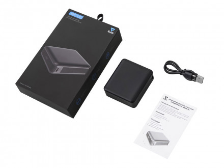 Внешний аккумулятор Brick 10 с быстрой зарядкой QC/PD, 10000 мАч, черный