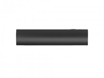 Внешний аккумулятор BENDER из алюминия емкостью 2600 мАч, черный