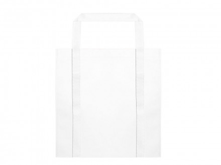 Сумка BARNET для покупок из нетканого материала 80 г/м2, белый