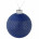 Елочный шар Queen, 10 см, синий