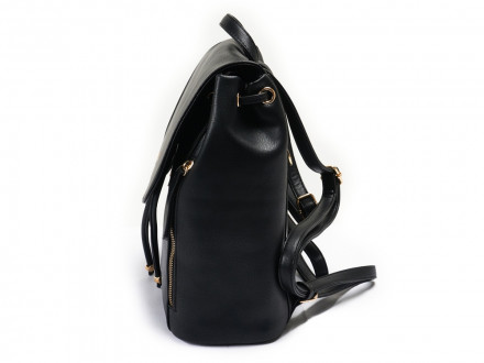 Рюкзак женский Beverly Hills Polo Club, черный/желтое золото