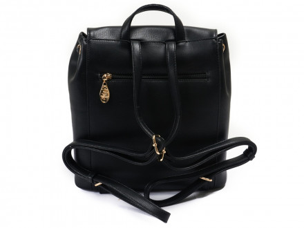 Рюкзак женский Beverly Hills Polo Club, черный/желтое золото