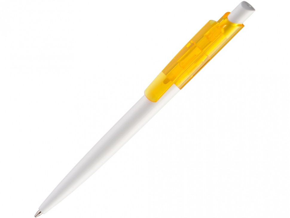 Шариковая ручка Vini White Bis, белый/желтый