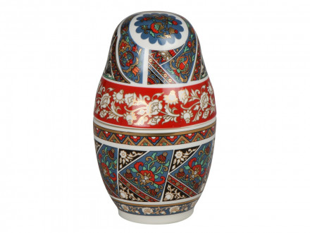 Подарочный набор Матрешка: штоф 0,5л, платок белый