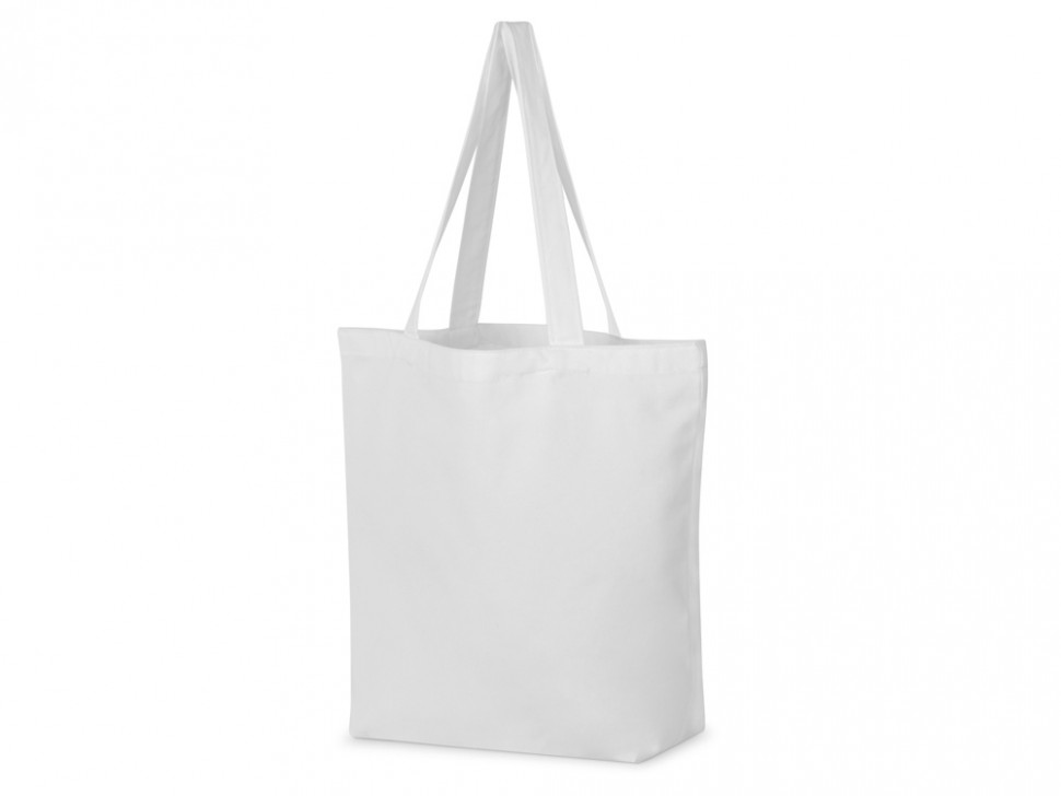 Сумка с широким дном и боками, белый