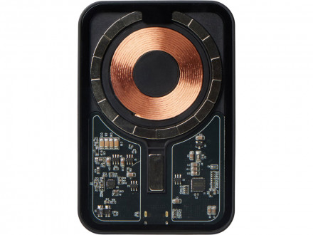 Беспроводной магнитный внешний аккумулятор с QC\PD MagnifIQ, 10000 мАч, 15 Вт, черный