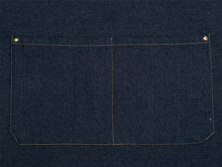 Джинсовый фартук с карманами Fry, синий