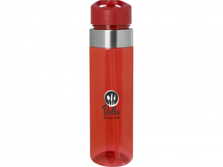 Dylan 650 мл Tritan бутылка с крышкой-носиком - Красный