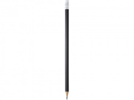 Карандаш деревянный COUVET с ластиком, черный