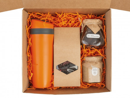 Подарочный набор Tea Cup Superior Honey 2.0, оранжевый