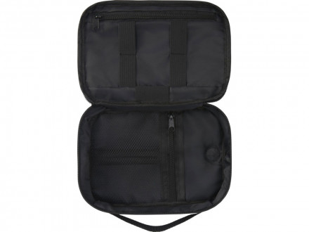 Сумка для техники Ross объемом 1 л из переработанного ПЭТ, серый яркий